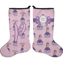 Custom Princess Holiday Stocking - Double-Sided - Neoprene (Personalized)