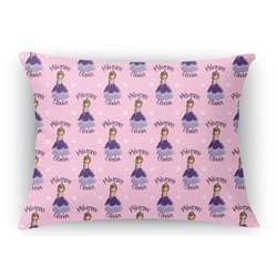 Custom Princess Rectangular Throw Pillow Case (Personalized)