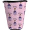 Custom Princess Trash Can Black