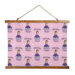 Custom Princess Wall Hanging Tapestry - Wide (Personalized)