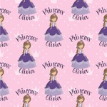 Custom Princess Wallpaper & Surface Covering (Peel & Stick 24"x 24" Sample)