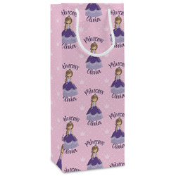 Custom Princess Wine Gift Bags - Matte (Personalized)