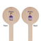 Custom Princess Wooden 7.5" Stir Stick - Round - Double Sided - Front & Back