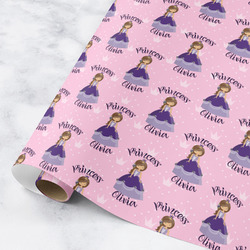 Custom Princess Wrapping Paper Roll - Medium (Personalized)