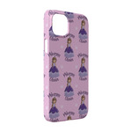 Custom Princess iPhone Case - Plastic - iPhone 14 (Personalized)