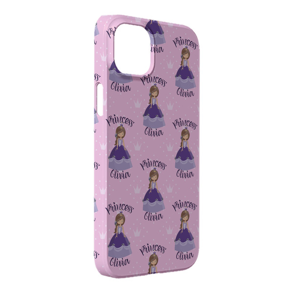 Custom Custom Princess iPhone Case - Plastic - iPhone 14 Plus (Personalized)