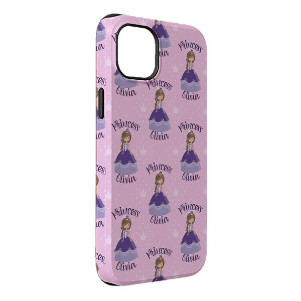 Custom Custom Princess iPhone Case - Rubber Lined - iPhone 14 Plus (Personalized)