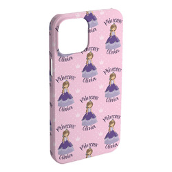 Custom Princess iPhone Case - Plastic - iPhone 15 Pro Max (Personalized)