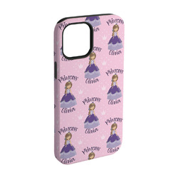 Custom Princess iPhone Case - Rubber Lined - iPhone 15 Pro (Personalized)