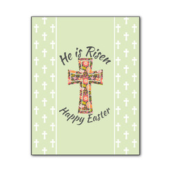 Easter Cross Wood Print - 11x14