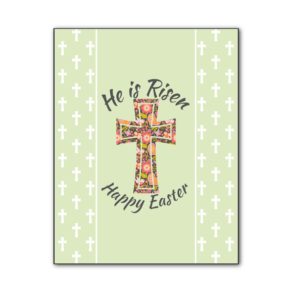 Custom Easter Cross Wood Print - 11x14