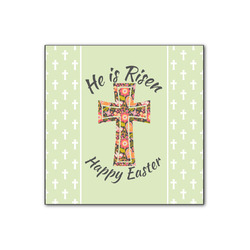 Easter Cross Wood Print - 12x12