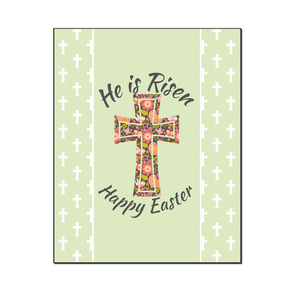 Custom Easter Cross Wood Print - 16x20