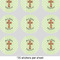 Easter Cross 2" Multipurpose Round Labels - Sheet