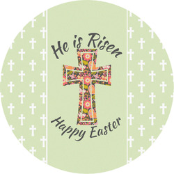 Easter Cross Multipurpose Round Labels - 2"