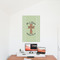 Easter Cross 24x36 - Matte Poster - On the Wall