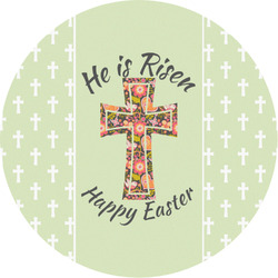 Easter Cross Multipurpose Round Labels - 3"