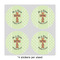 Easter Cross 4" Multipurpose Round Labels - Sheet