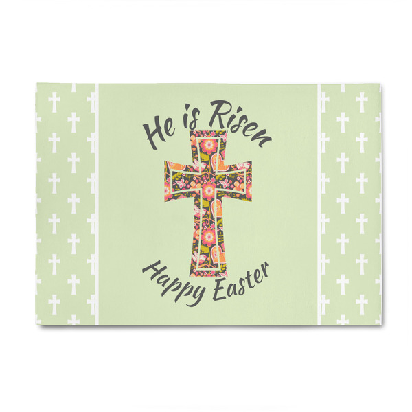 Custom Easter Cross 4' x 6' Patio Rug