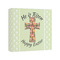 Easter Cross 8x8 - Canvas Print - Angled View