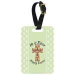 Easter Cross Metal Luggage Tag