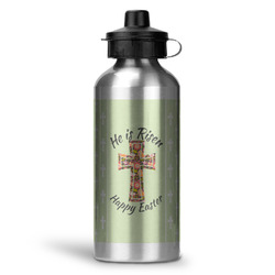 Easter Cross Water Bottle - Aluminum - 20 oz