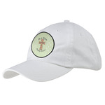 Easter Cross Baseball Cap - White