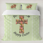 Easter Cross Duvet Cover Set - King