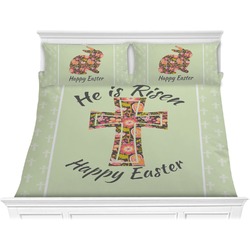 Easter Cross Comforter Set - King