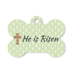 Easter Cross Bone Shaped Dog ID Tag - Small