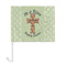 Easter Cross Car Flag - Large - FRONT