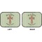 Easter Cross Car Floor Mats (Back Seat) (Approval)