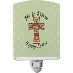 Easter Cross Ceramic Night Light