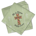 Easter Cross Cloth Cocktail Napkins - Set of 4