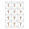 Easter Cross Drink Topper - Small - Set of 12