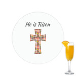 Easter Cross Printed Drink Topper - 2.15"