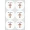 Easter Cross Drink Topper - XLarge - Set of 6