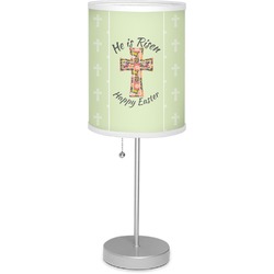 Easter Cross 7" Drum Lamp with Shade Linen