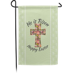 Easter Cross Small Garden Flag - Double Sided