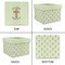 Easter Cross Gift Boxes with Lid - Canvas Wrapped - X-Large - Approval