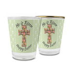 Easter Cross Glass Shot Glass - 1.5 oz