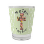 Easter Cross Glass Shot Glass - 1.5 oz - Single