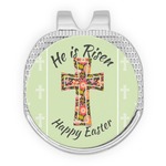 Easter Cross Golf Ball Marker - Hat Clip - Silver