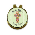 Easter Cross Golf Ball Marker - Hat Clip - Gold