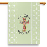 Easter Cross 28" House Flag