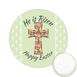 Easter Cross Printed Cookie Topper - 2.15"