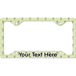 Easter Cross License Plate Frame - Style C