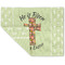 Easter Cross Linen Placemat - Folded Corner (double side)