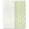 Easter Cross Linen Placemat - Folded Half