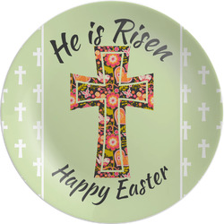 Easter Cross Melamine Salad Plate - 8"